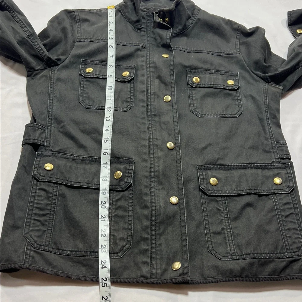 J crew relaxed boyfriend field jacket size M - Picture 8 of 10